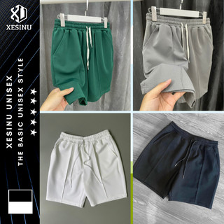 Quần Short Unisex Basic thể thao phong cách Hàn Quốc nam quần đùi nam XESINU