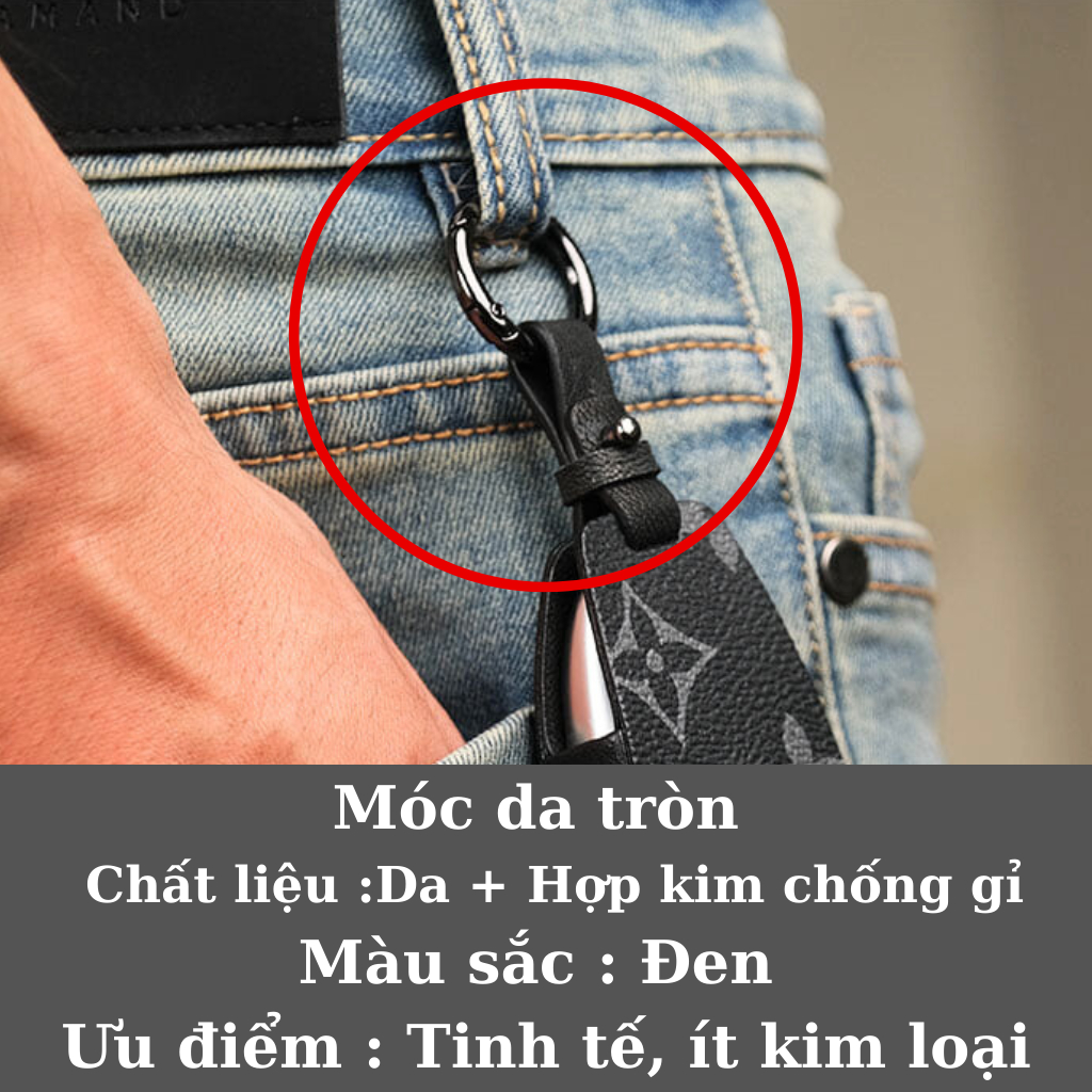 Bọc chìa khoá Toyota Fotuner Land Cuiser Innova Hilux , ốp chìa khoá ô tô toyota da thật