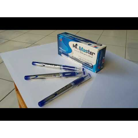 NGUYÊN HỘP 10 CÂY Bút Thiên Long Hi-Master GEL-B03 TL Gel Hi Master B03