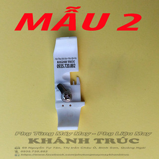 MẪU 2 - Đế nhựa Chân vịt máy vắt sổ công nghiệp 4 ống chỉ siruba, pegasus…