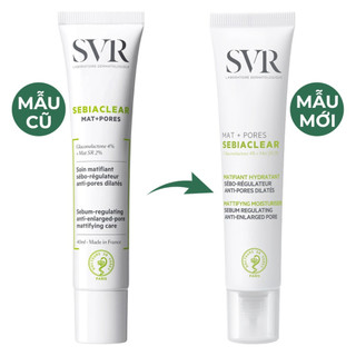 Kem Dưỡng SVR Sebiaclear Mat+Pores 40ml