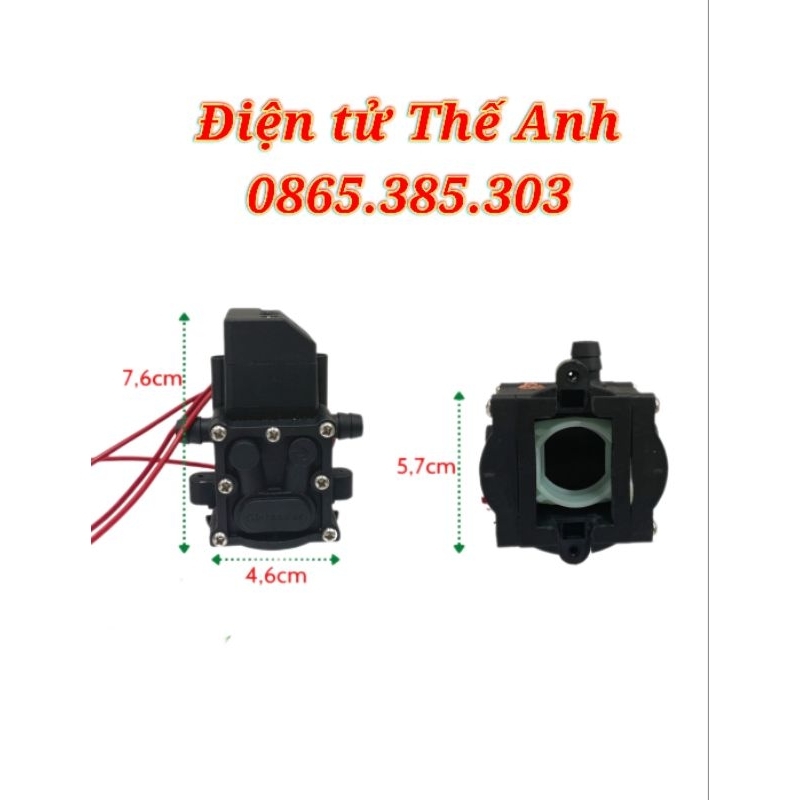 Đầu bơm, vỏ bơm 12v cho motor 775