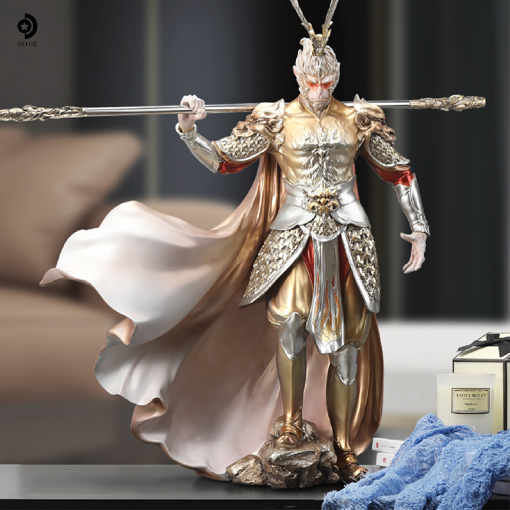 Tượng tôn ngộ không C-Decor đấu chiến thắng phật trang trí để bàn, decor pc