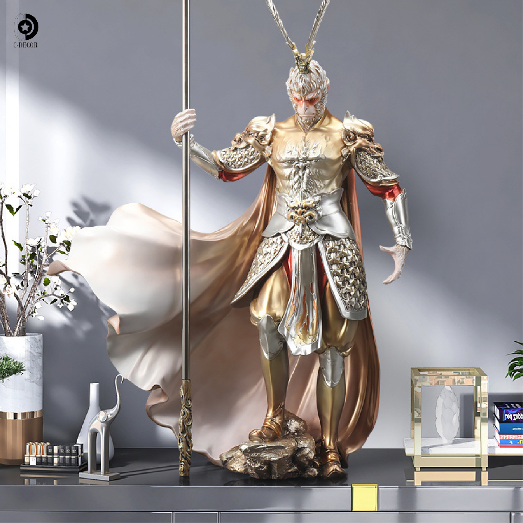 Tượng tôn ngộ không C-Decor đấu chiến thắng phật trang trí để bàn, decor pc