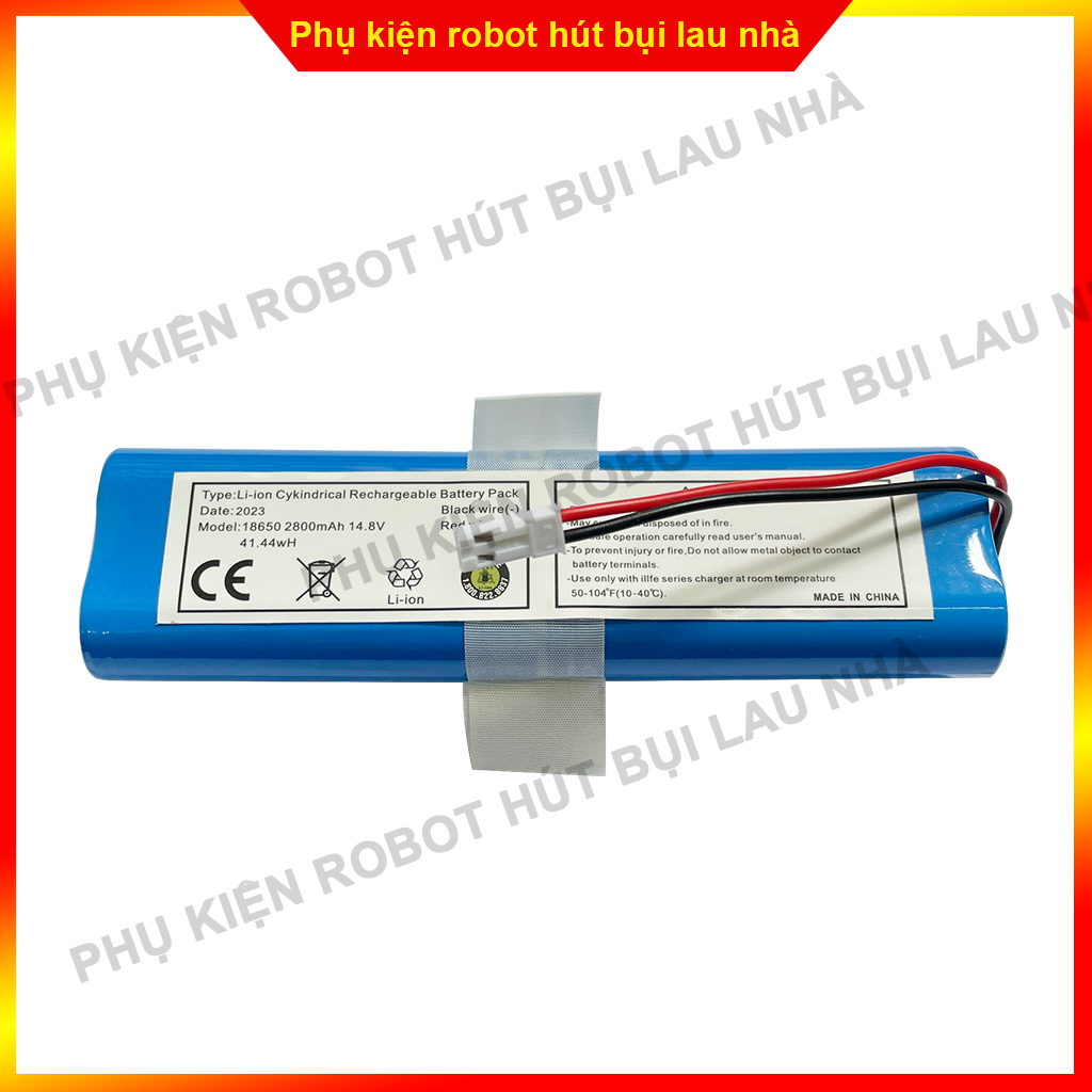 Pin robot hút bụi ILIFE V3S Pro, V5S Pro - Bảo hành 3 tháng