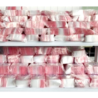 Túi Zip chỉ đỏ đủ size 1kg