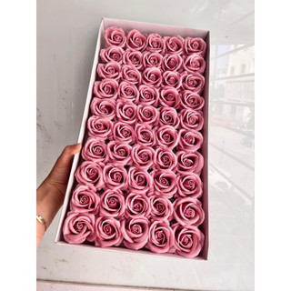 10 hộp Hoa sáp 4 lớp hộp 50 bông đc mix màu