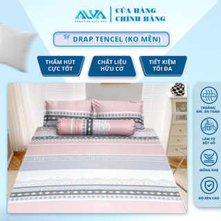 Bộ Drap lụa TENCEL Alva sang trọng, mát lạnh, mềm mịn, độ bền cao, an toàn cho sức khoẻ