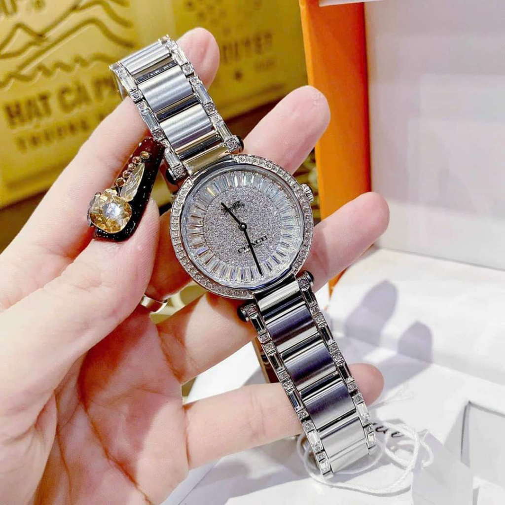 Đồng Hồ Nữ Coach ,Size:36mm,Full Box Hãng,Mang Vẻ Đẹp Quyền Quý Và Vô Cùng Thú Hút