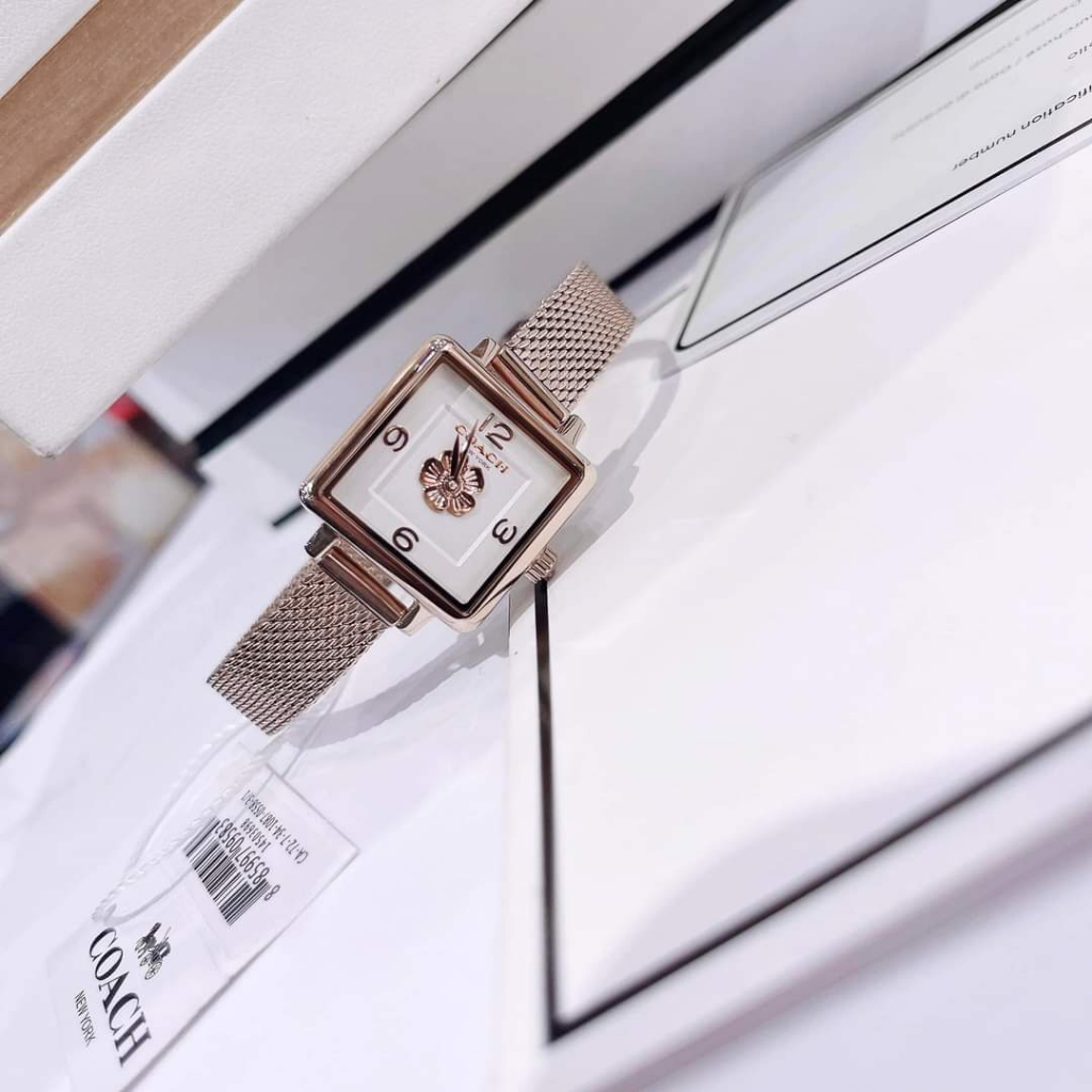Đồng Hồ Nữ Coach ,Size mini: 22mm,Full Box Hãng,Thiết kế Đơn Giản Vô Cùng Nữ Tính
