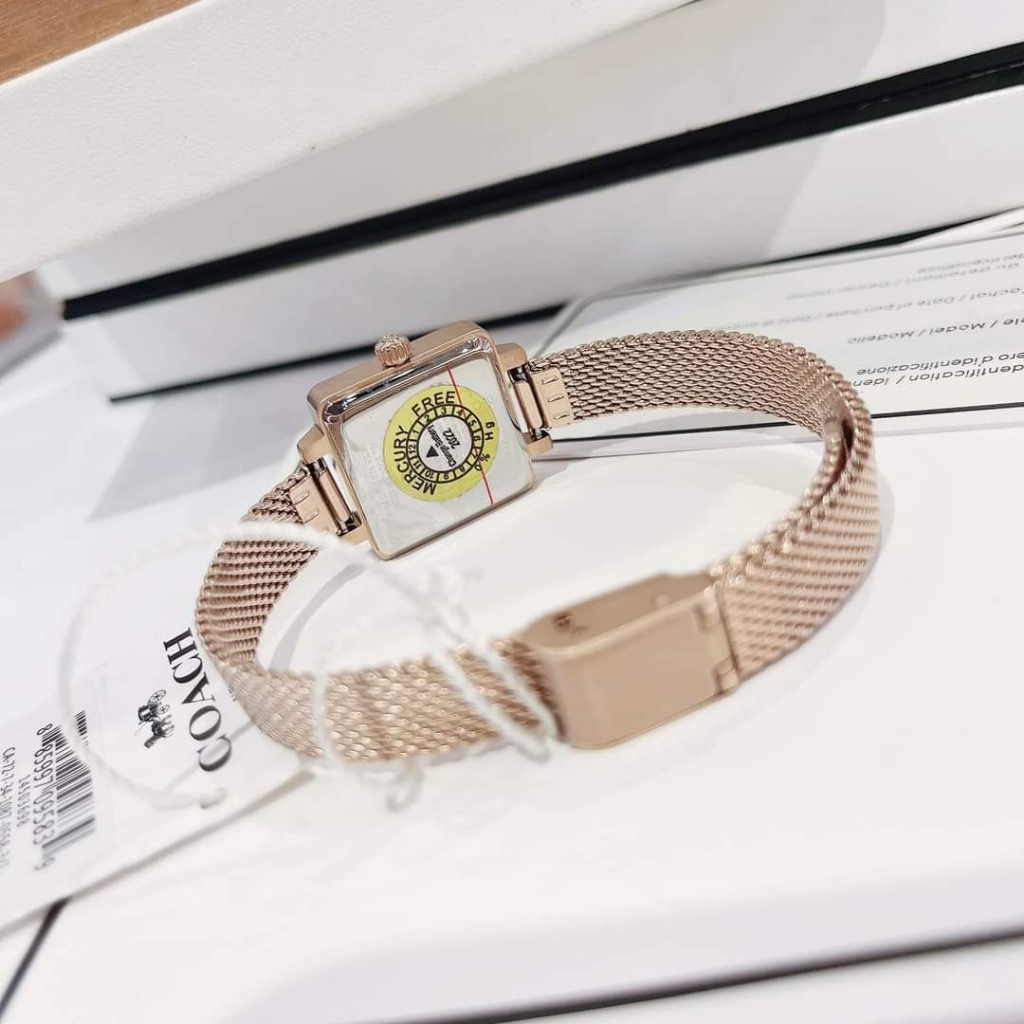 Đồng Hồ Nữ Coach ,Size mini: 22mm,Full Box Hãng,Thiết kế Đơn Giản Vô Cùng Nữ Tính