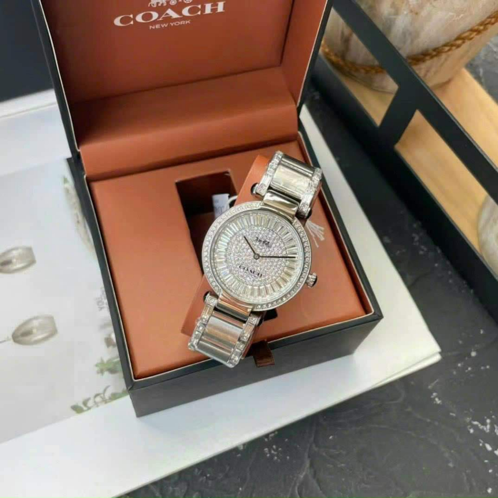 Đồng Hồ Nữ Coach ,Size:36mm,Full Box Hãng,Mang Vẻ Đẹp Quyền Quý Và Vô Cùng Thú Hút