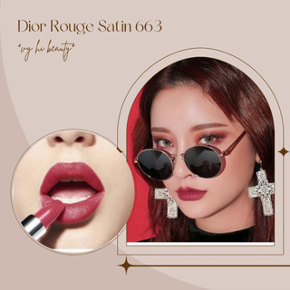 Son thỏi Dior Rouge Satin và Metallic