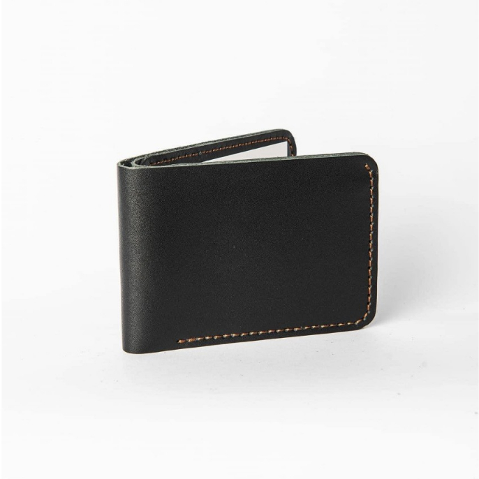 Ví Da Bò Nam MiNi KaNe Không Khóa Kéo Truyền Thống Khâu Tay Thủ Công Hanmade Tinh Xảo Theo Phong Cách Phương Tây