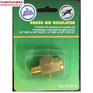 Bộ điều khiển lưu lượng khí nén bằng đồng thau hymair e107-3