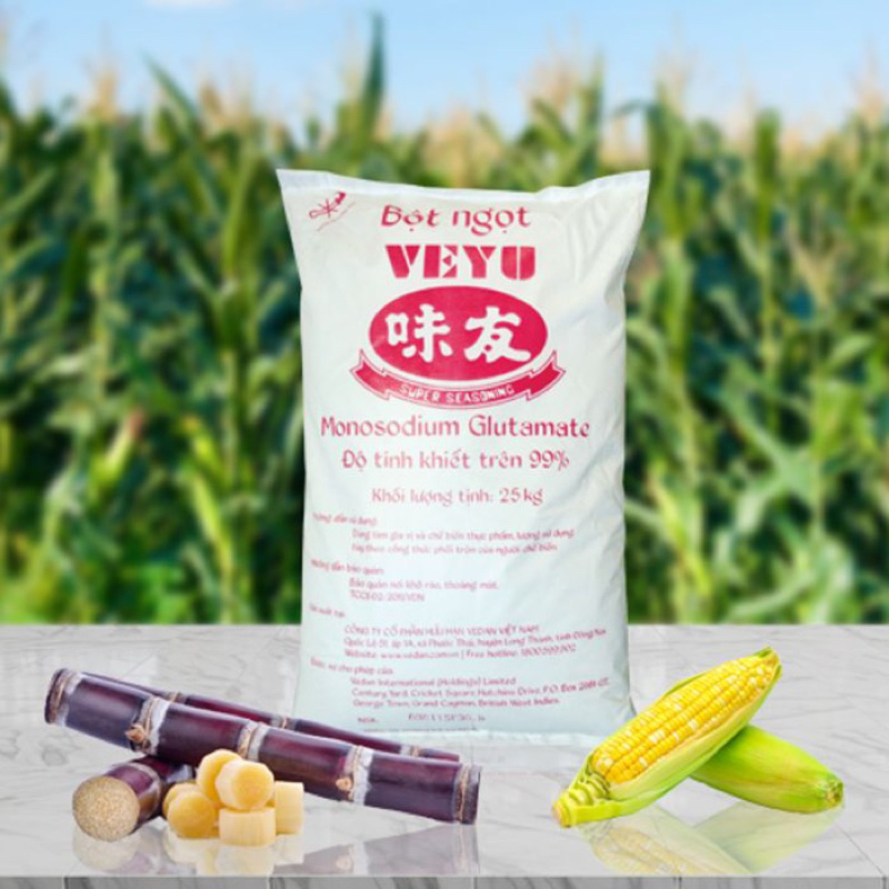 BỘT NGỌT VEDAN 25KG ( VEYU )
