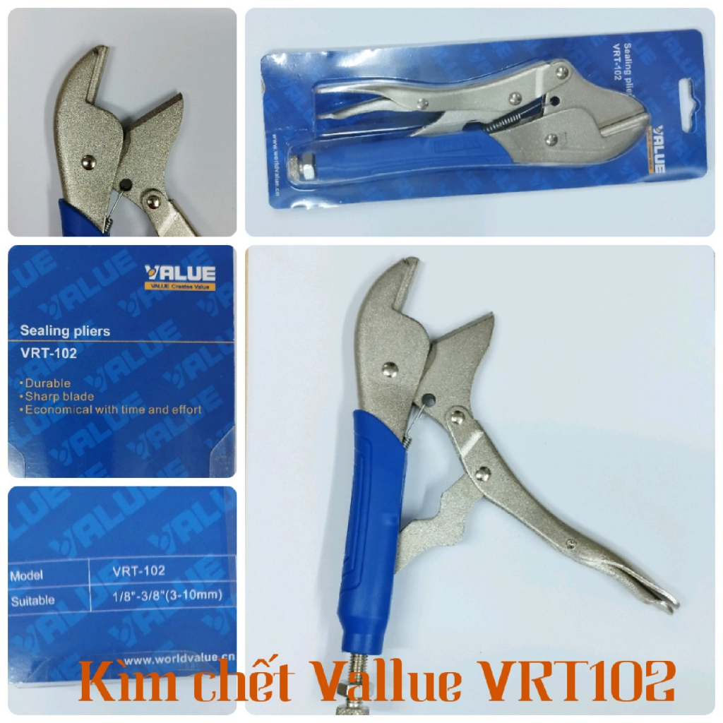 Kìm chết - Kìm bấm cắt ống đồng Value Model: VRT-102