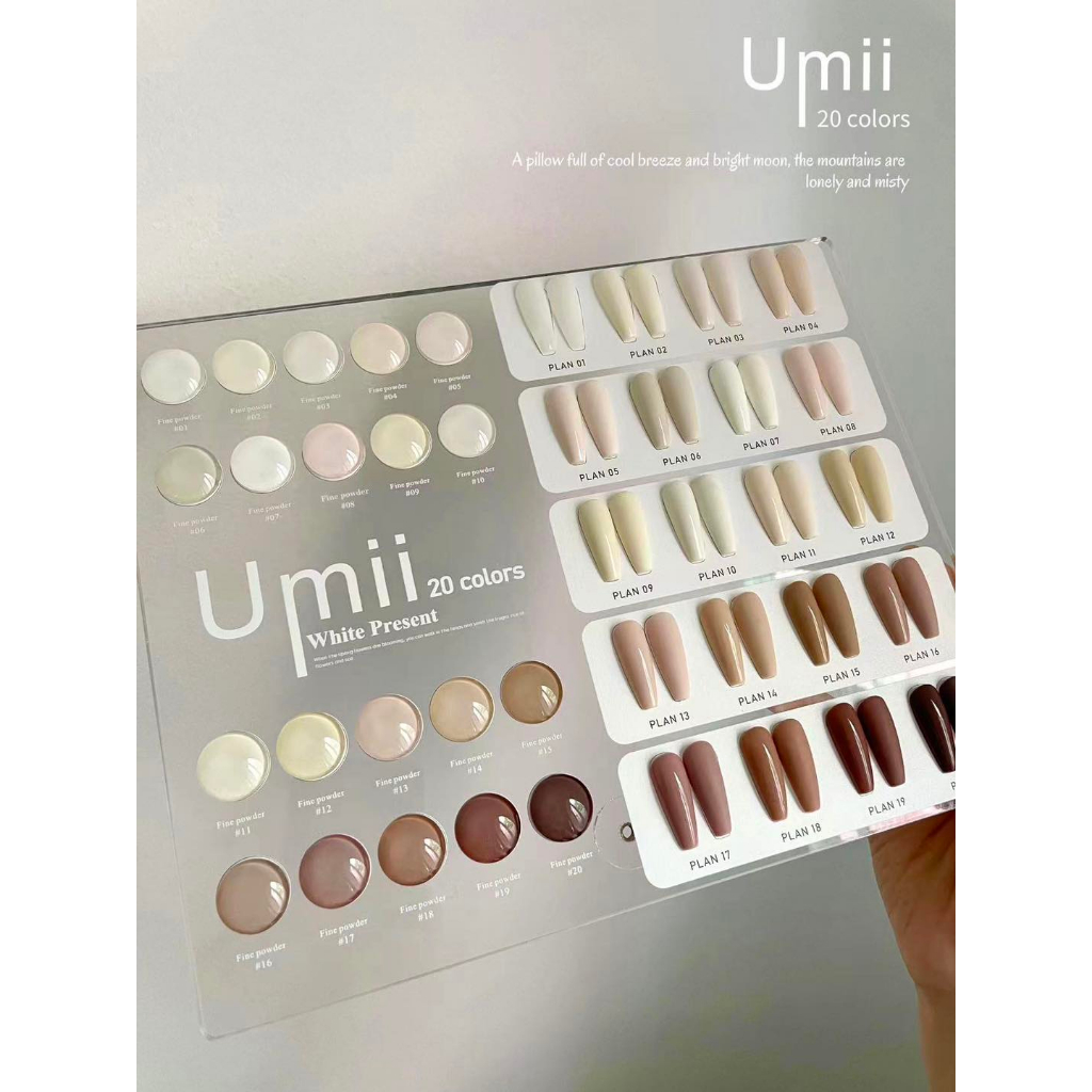 Phụ kiện nail - 𝐒𝐄𝐓 𝐒𝐔̛̃𝐀 𝐂𝐇𝐔𝐀 𝐃𝐀̂𝐔 𝐔𝐦𝐢𝐢 20 chai