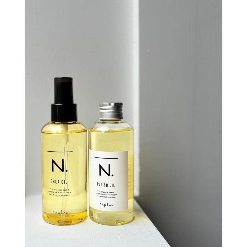 Tinh dầu dưỡng tóc làm suôn bóng N. Shea Oil 150ml sản xuất Napla Nhật Bản