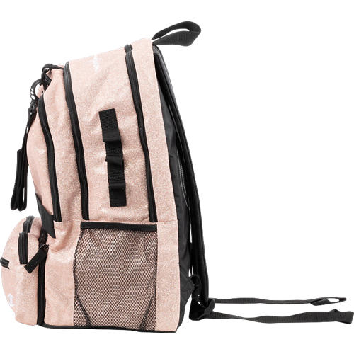 Champion Squad Glitter Backpack: Balo thể thao Black Glitter/Black