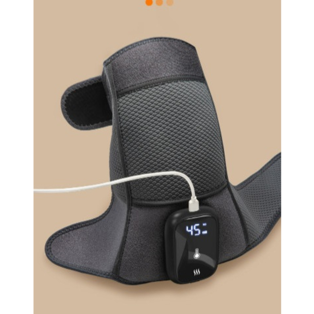 Máy Massage Đầu Gối, Khớp Vai - 3 Chế Độ Rung - 4 Chế Độ Làm Ấm - Bảo Hành 12 Tháng