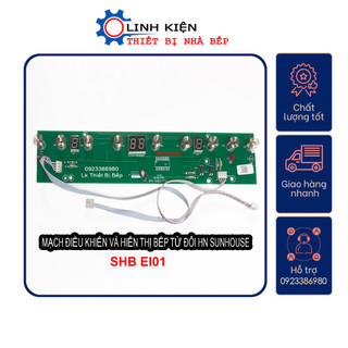 Mạch điều khiển bếp từ đôi hồng ngoại Sunhouse SHB EI02