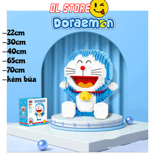 Mô hình lắp ráp Doraemon cỡ lớn 30 40 65cm lắp ráp giải trí vào hè