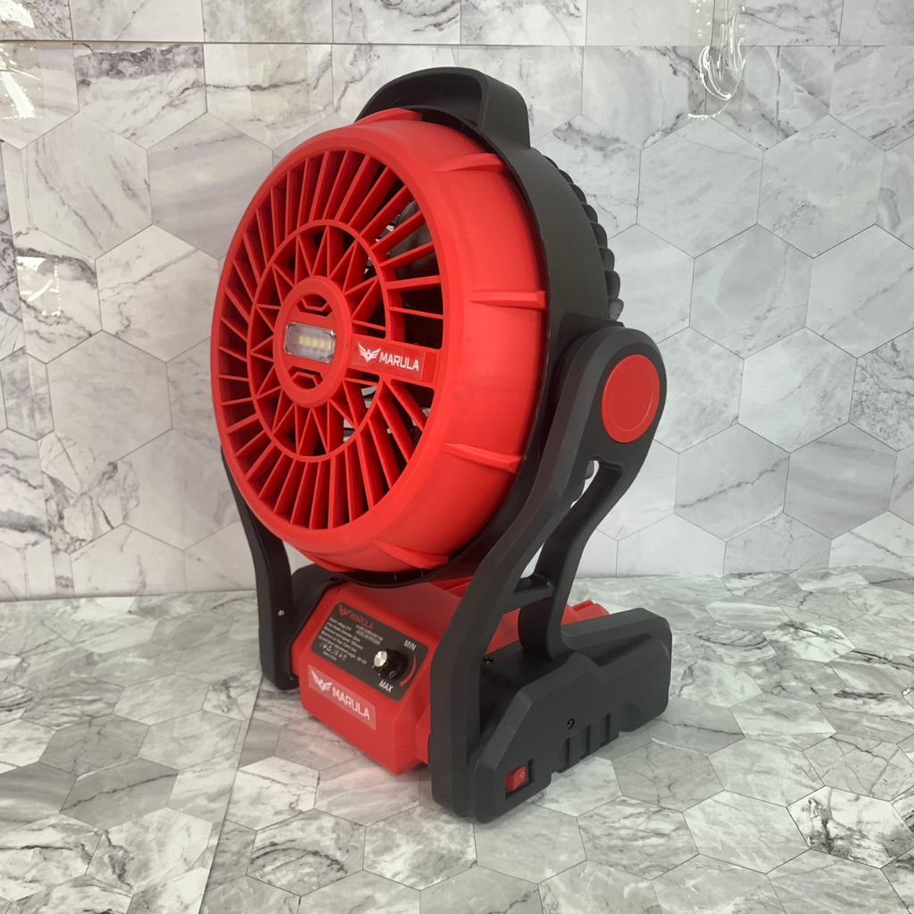 Quạt Chạy Pin MARULA MR-RFN1994s , Chân Pin Phổ Thông. Quạt chạy Pin và Điện MARULA