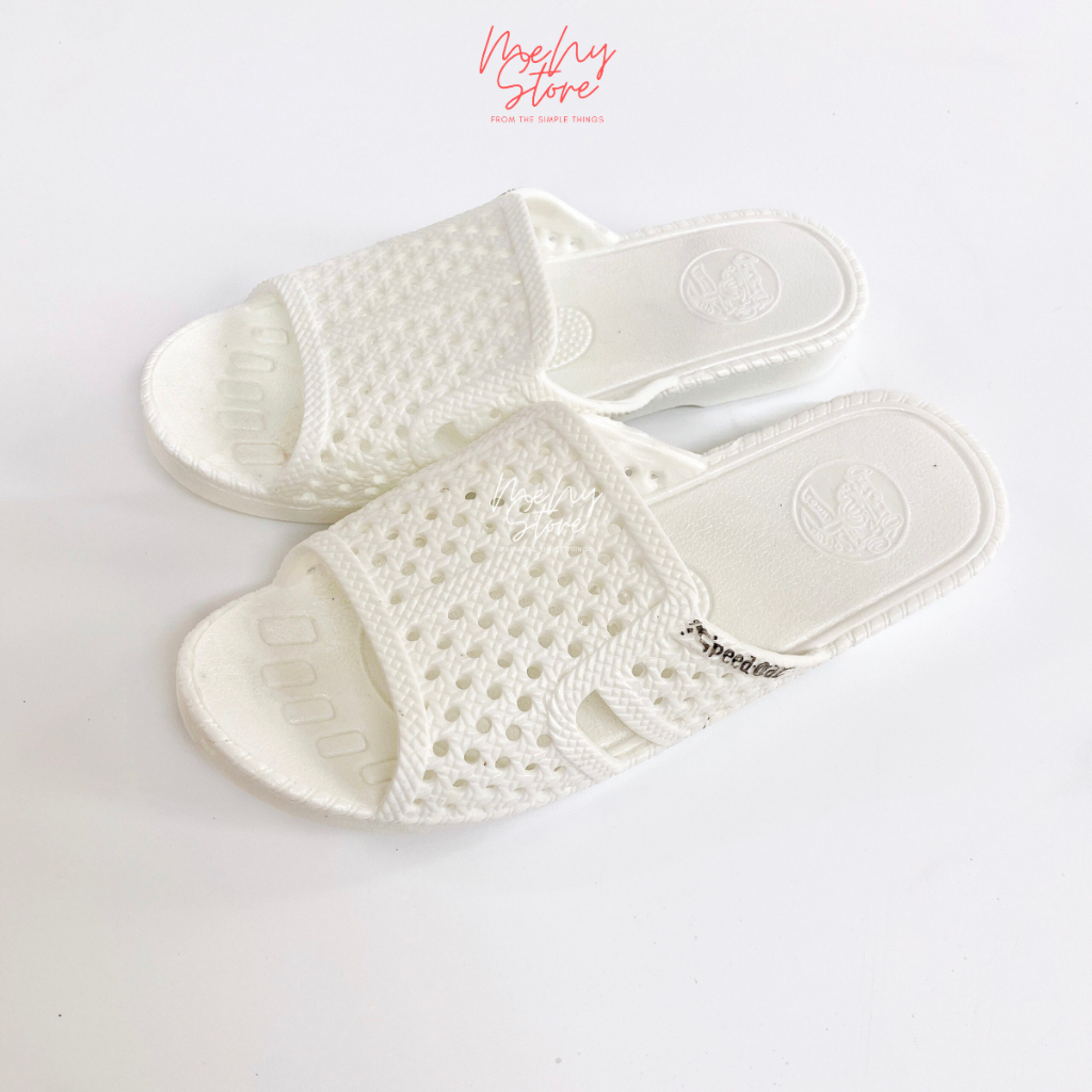 Combo sỉ 5 đôi dép tổ ong Thái vàng, trắng loại 1
