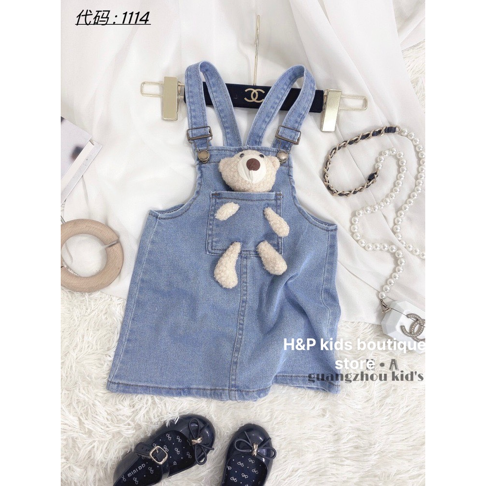 SALE7_Váy yếm bò siêu kute cho bé 20-35kg _thoitrangbeyeu J&B kids