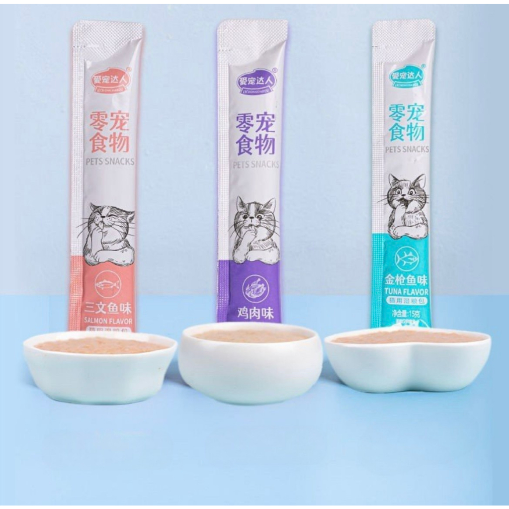 COMBO 10 CÂY SÚP THƯỞNG BỆ HẠ THƠM NGON CHO MÈO