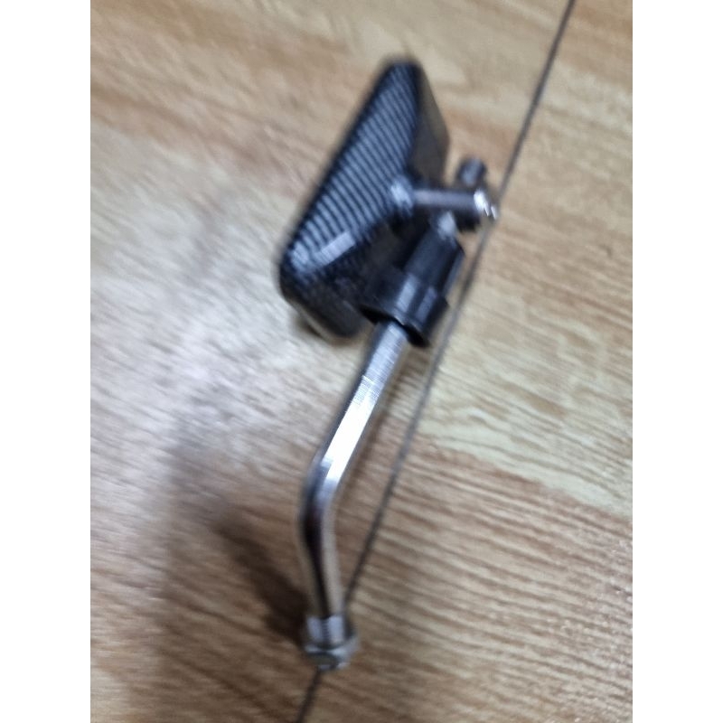 Gương vuông cacbon chiếu hậu xe máy