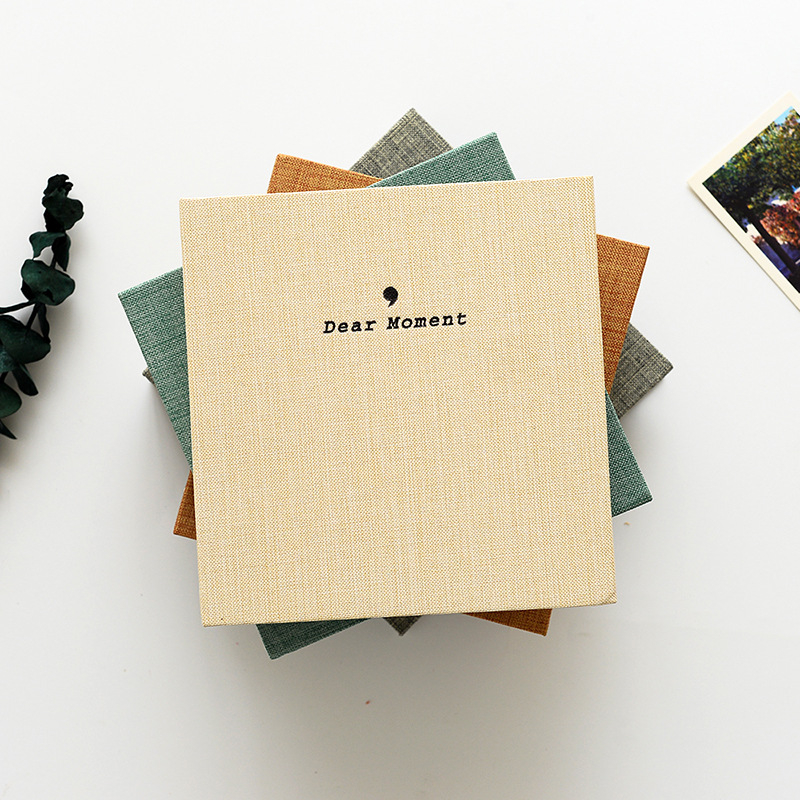 Album 6x9 bìa vải sang trọng Dear Moment đựng được 100 ảnh