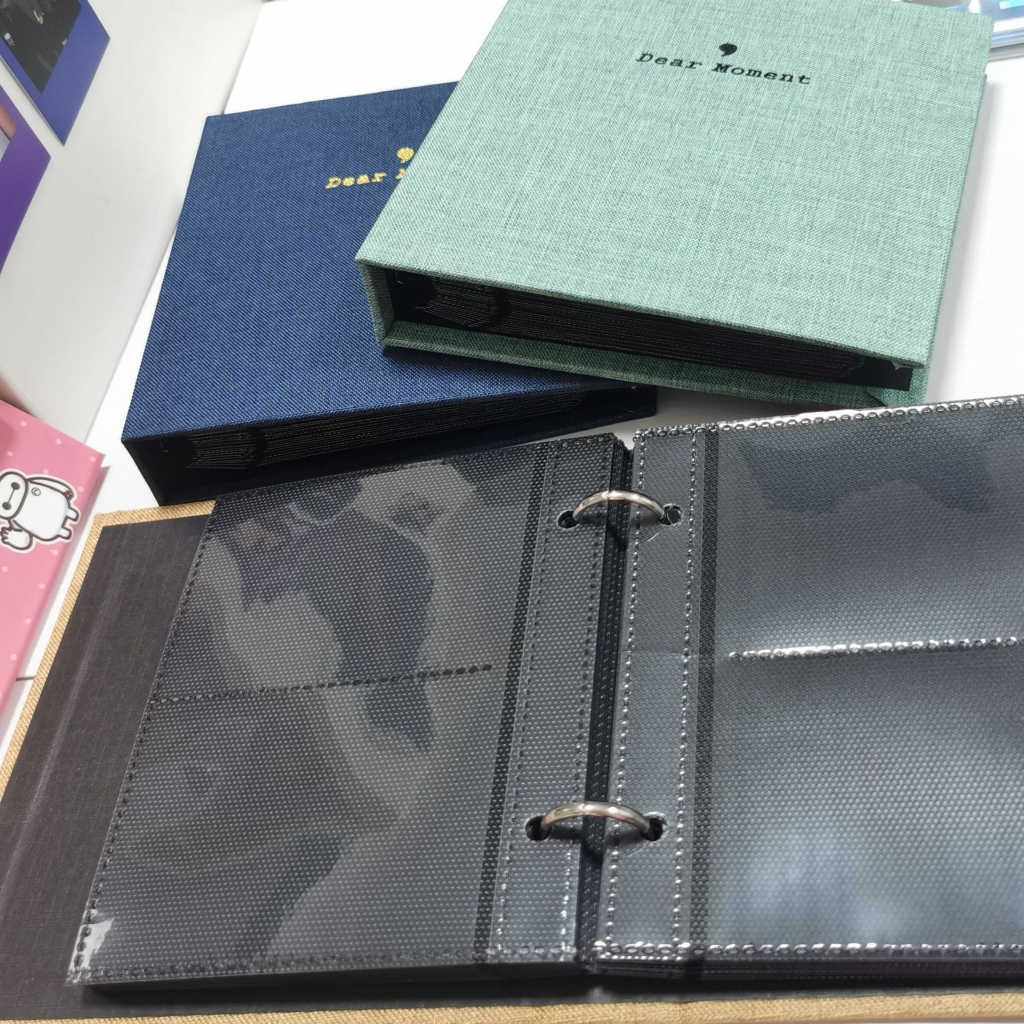 Album 6x9 bìa vải sang trọng Dear Moment đựng được 100 ảnh