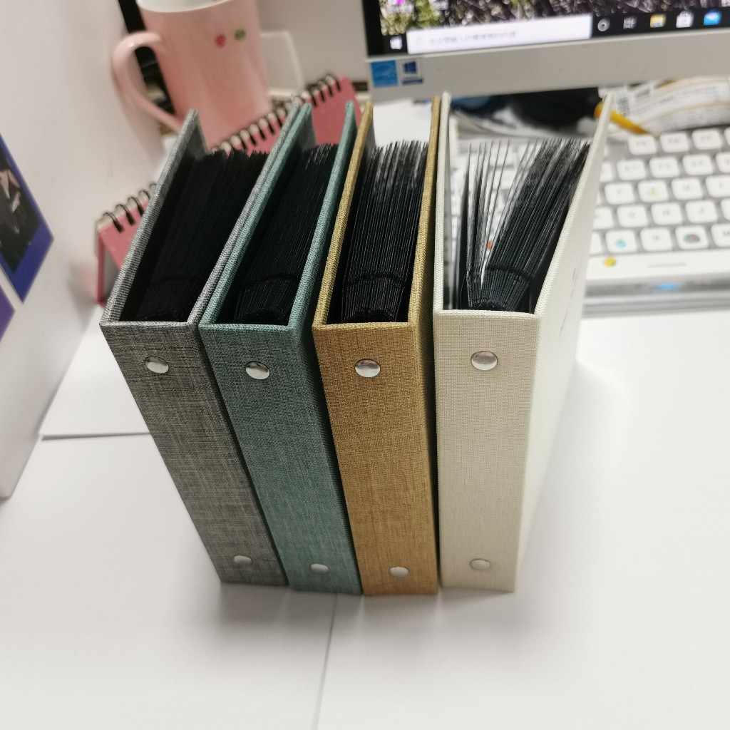 Album 6x9 bìa vải sang trọng Dear Moment đựng được 100 ảnh