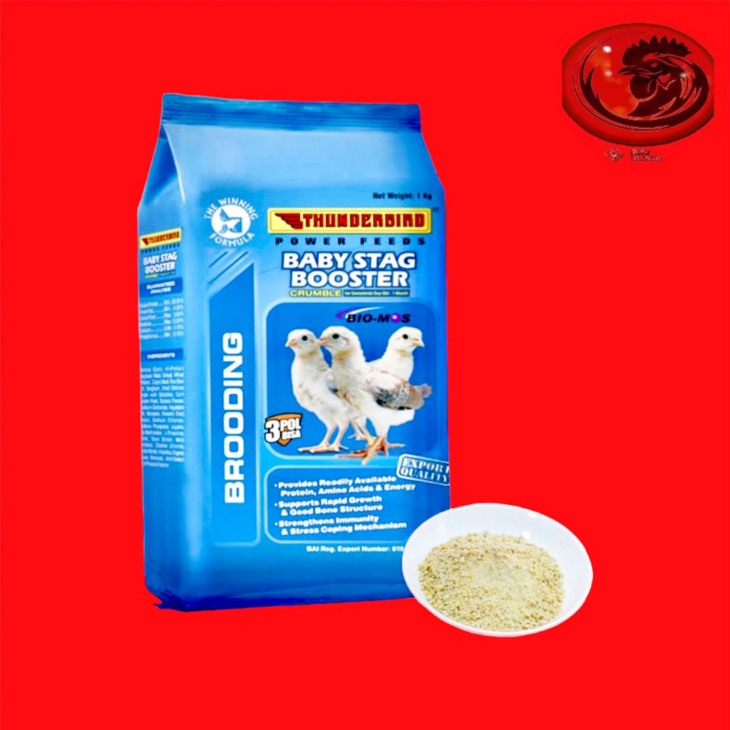 Thức ăn dành cho gà đá con BABY STAG BOOSTER bịch 1 kg