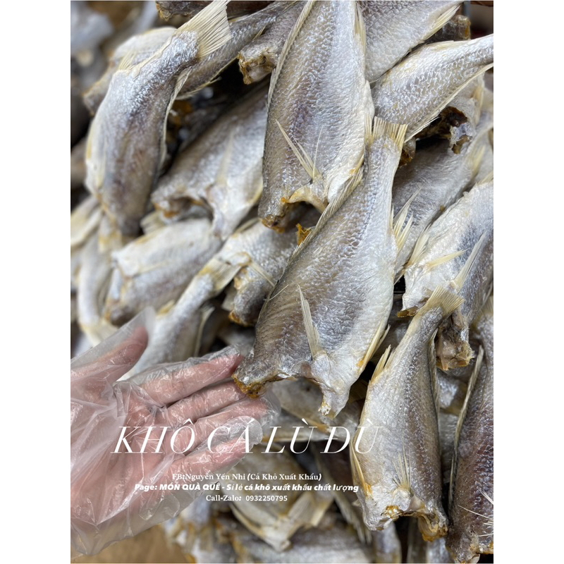 Khô cá lù đù đủ size, không đầu, không bụng, hàng đi nước ngoài