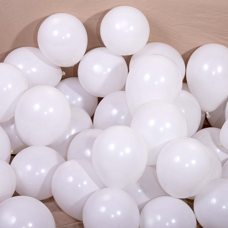 100 quả Bóng bay sinh nhật trang trí 10 inch, bong bóng trang trí sinh nhật 10inch 26cm
