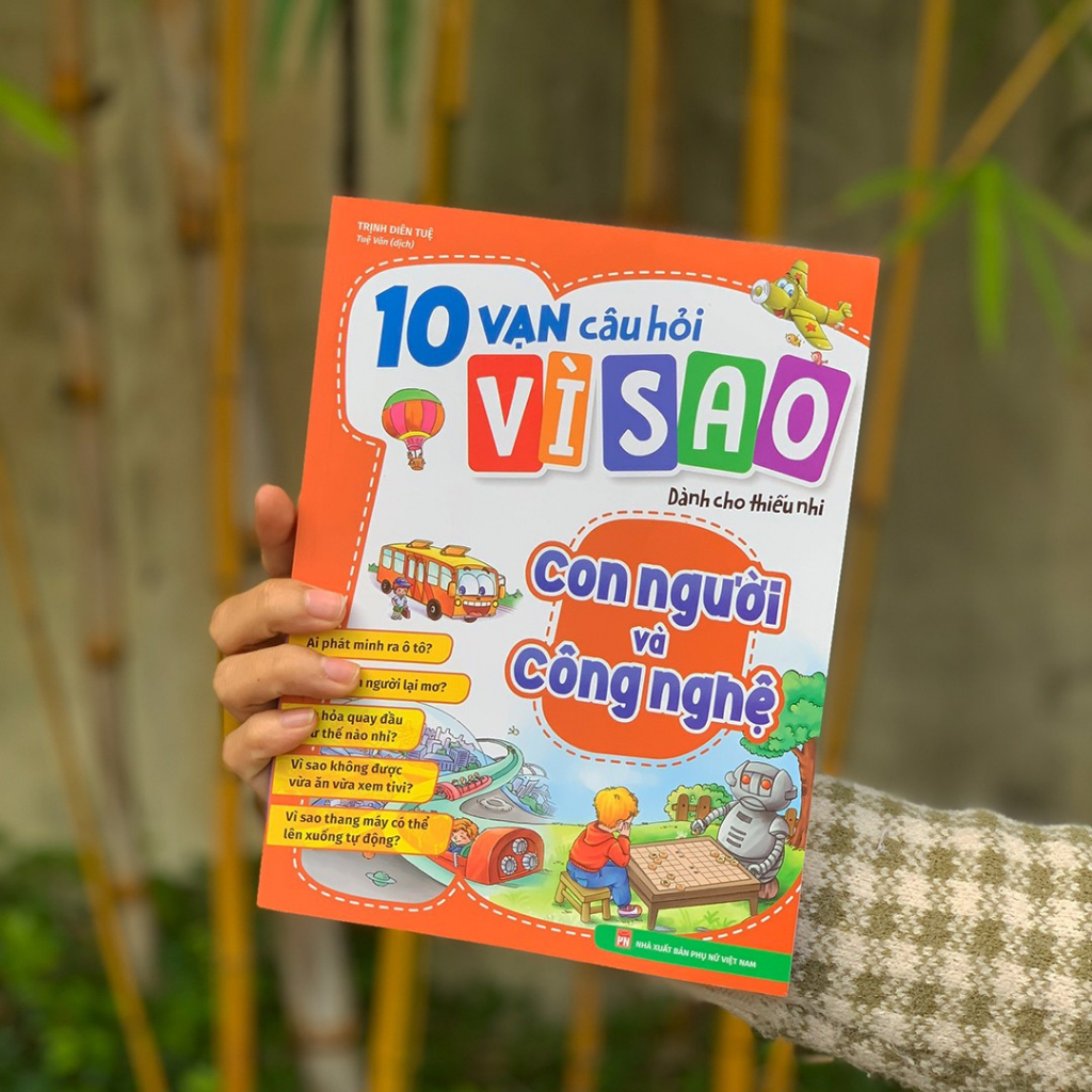 Combo 5 Cuốn sách 10 Vạn Câu Hỏi Vì Sao (2023 _ Không Hộp. ML)