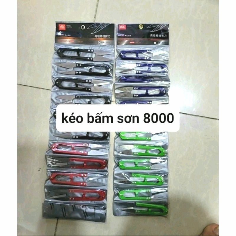 Kéo bấm chỉ nhiều loại.hiệu con ó,đại cát,kéo mũ,kéo bấm sơn