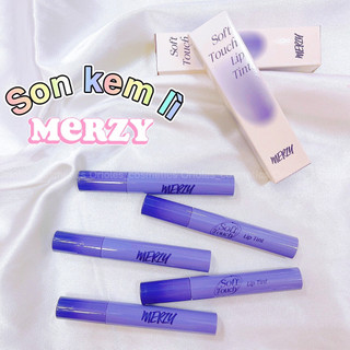 Son kem siêu lì, siêu mịn môi,lâu trôi merzy soft touch lip tint 3g-hàn quốc
