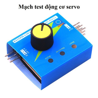 Mạch test động cơ rc servo