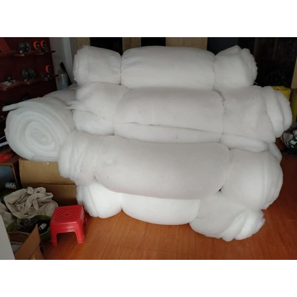 Bông tiêu âm lót thùng loa màu trắng giá bán 50k/1 cân