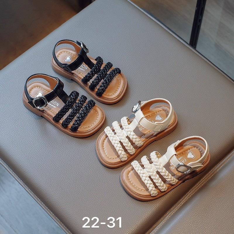 Giày sandal 3 quai đan mã 698