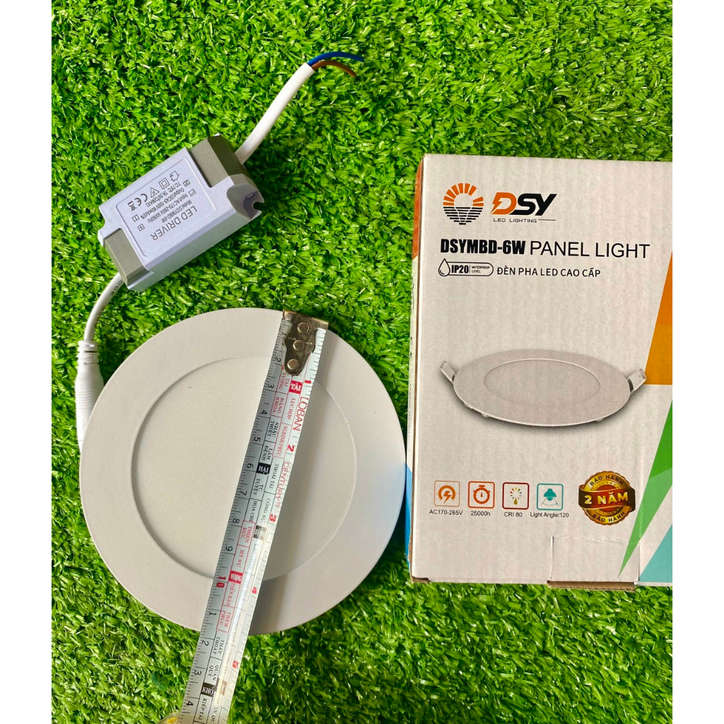 Đèn Âm Trần Tròn Công Suất 6W,9w, 12W, 18W, 24W  Siêu Mỏng,Âm trần thạch cao,Đèn chiếu sáng lắp âm,Bảo Hành 12 Tháng