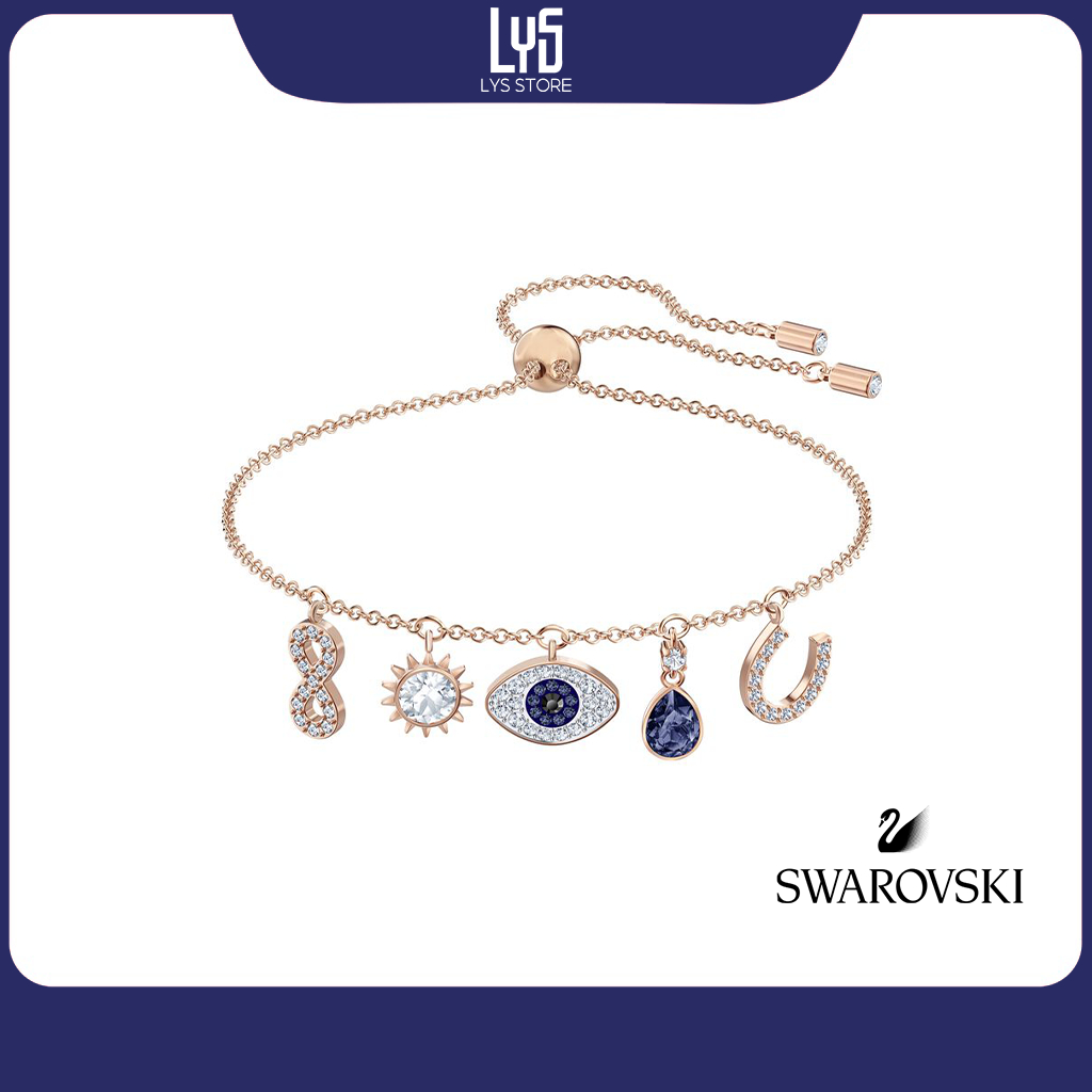 Vòng tay Swarovski Symbolic Armband Bracelet 2039RG Fullbox - Hàng Xuất Xịn