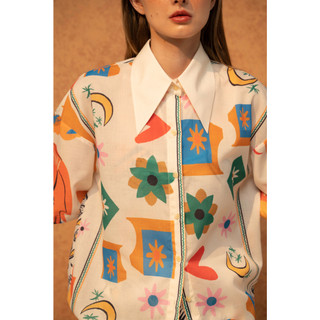 Áo sơmi cộc tay - aiden shirt