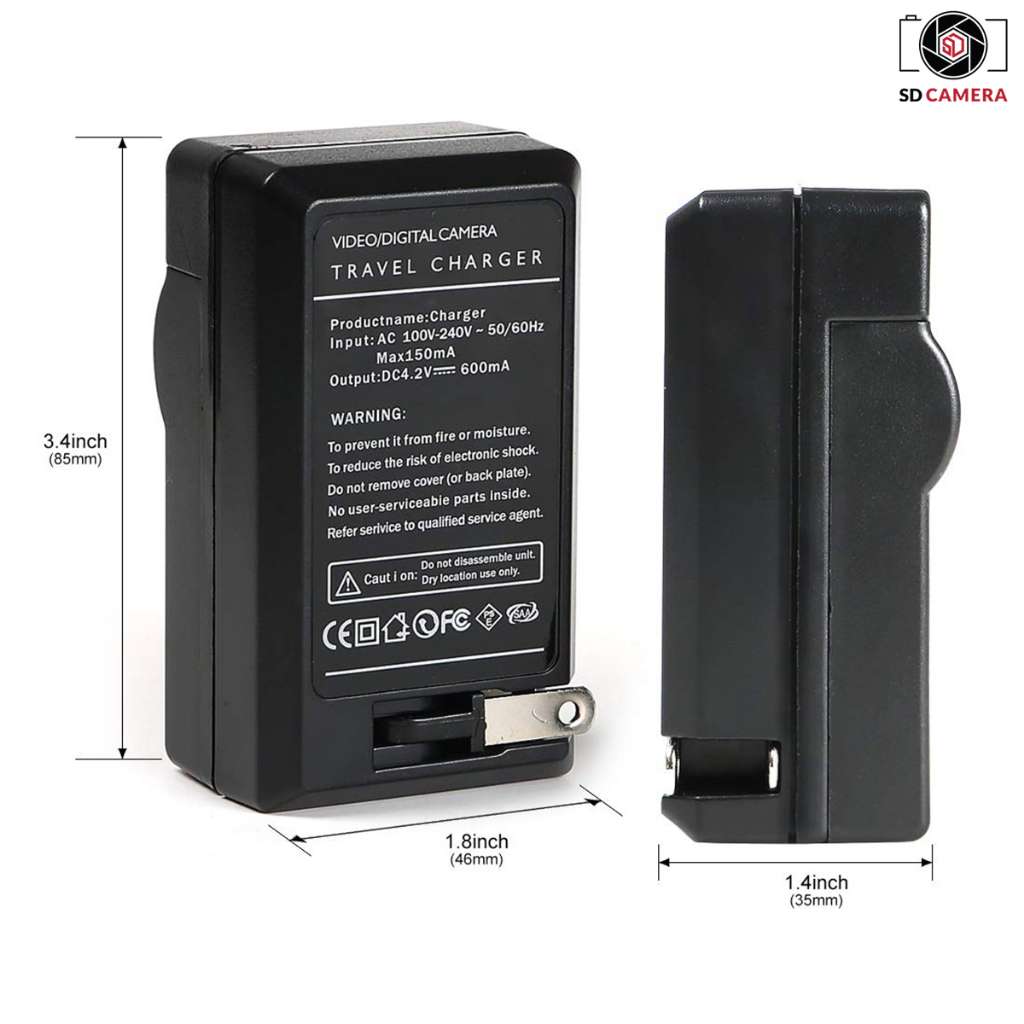 Sạc Pin Canon LP-E5 Canon EOS 1000D 500D, 450D, Kiss X3 X2 Kiss F  Sạc nhanh E5 có LED báo đầy