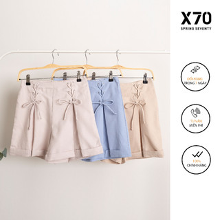 Quần short nữ thiết kế thắt nơ thời trang x70 - 04560012