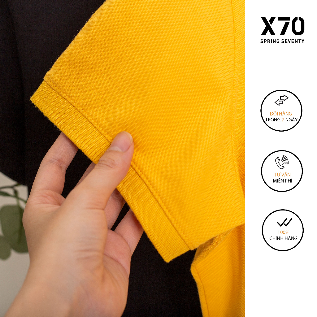 Áo Thun Nữ Polo Cổ Điển Họa Tiết Ngực Trái Áo - 00470010